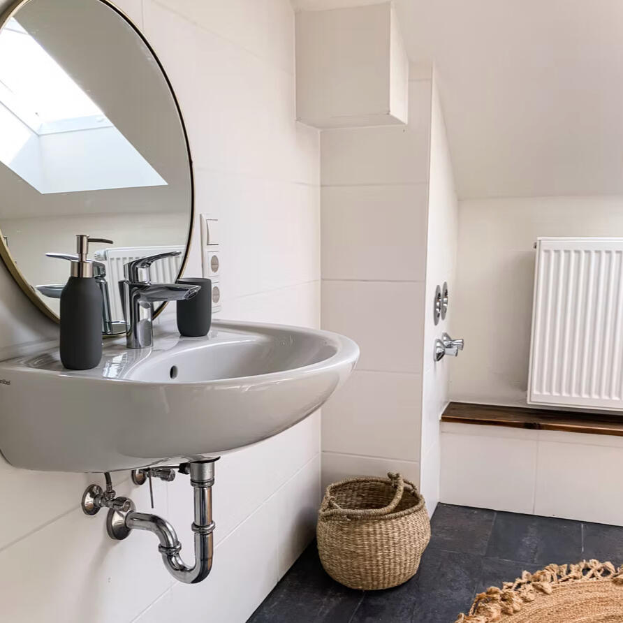 Gemütliches Badezimmer